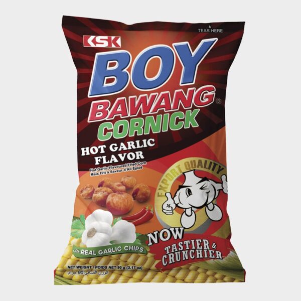 揚げとうもろこしホットガーリック BOY BAWANG 90g x 20 Packs