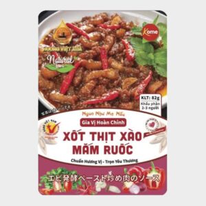 エビ発酵ペースト炒め肉ソース HXV 82g x 80 Packs