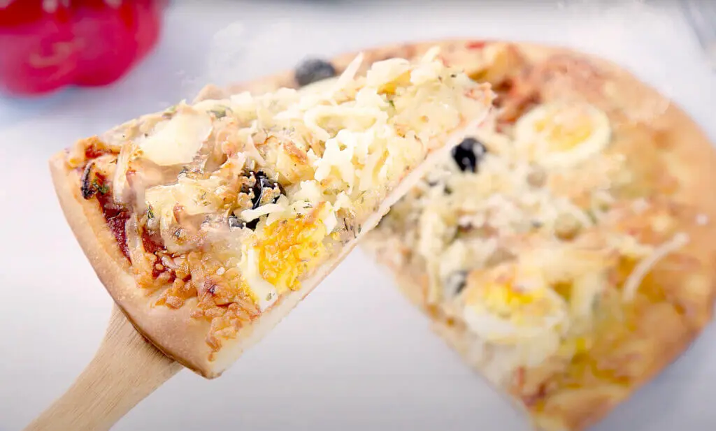 ポルトガル風ピザ鱈料理