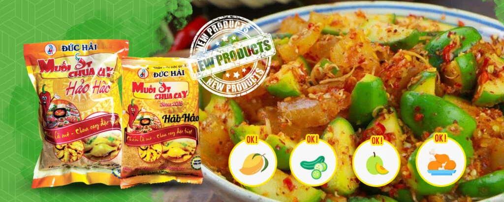 ベトナムの酸っぱい辛いお塩